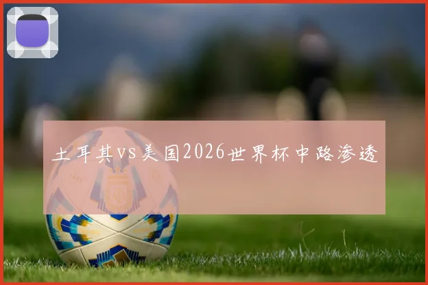 土耳其vs美国2026世界杯中路渗透